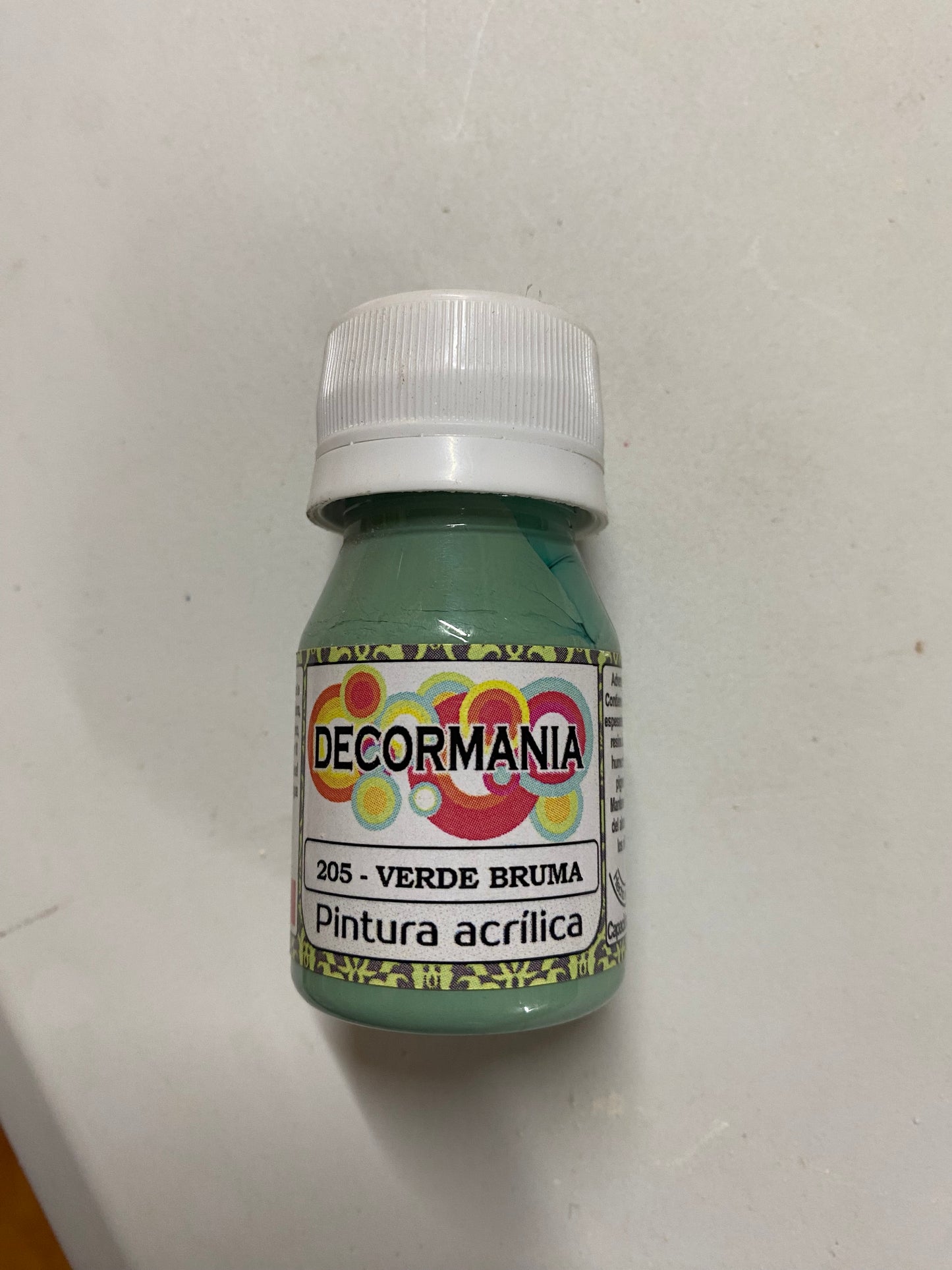 Pintura acrílica verde bruma (205)