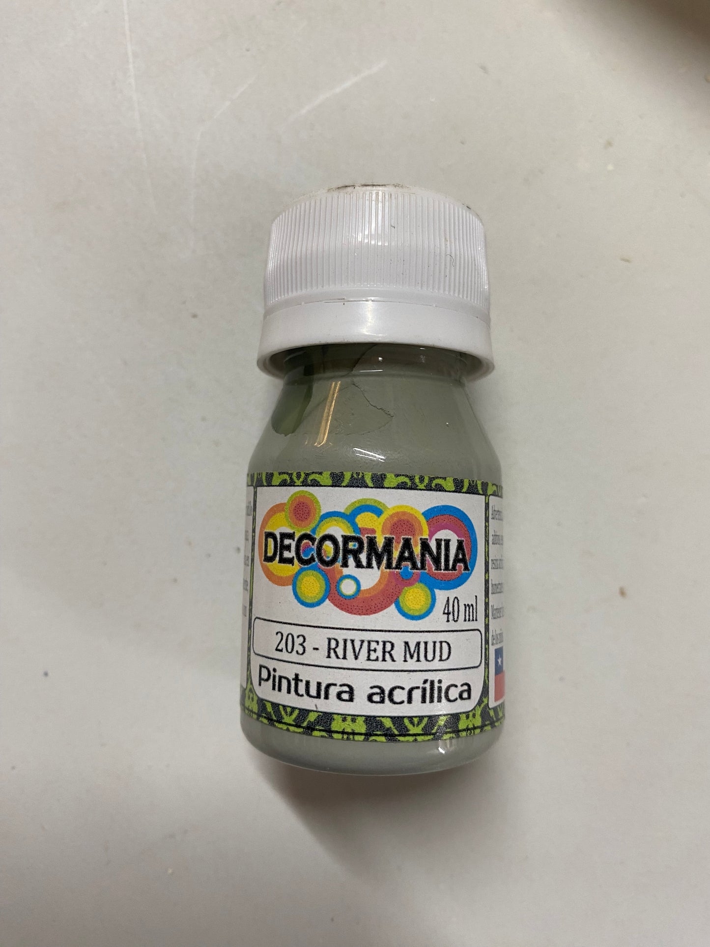 Pintura acrílica river mud (203)