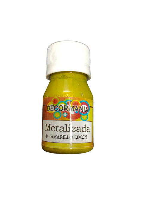 Pintura metalizada amarillo Limón (9)