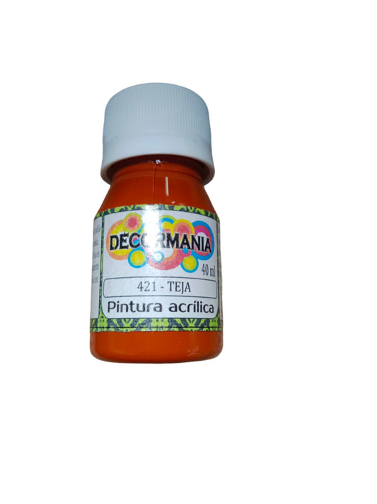 Pintura acrílica Teja (421)