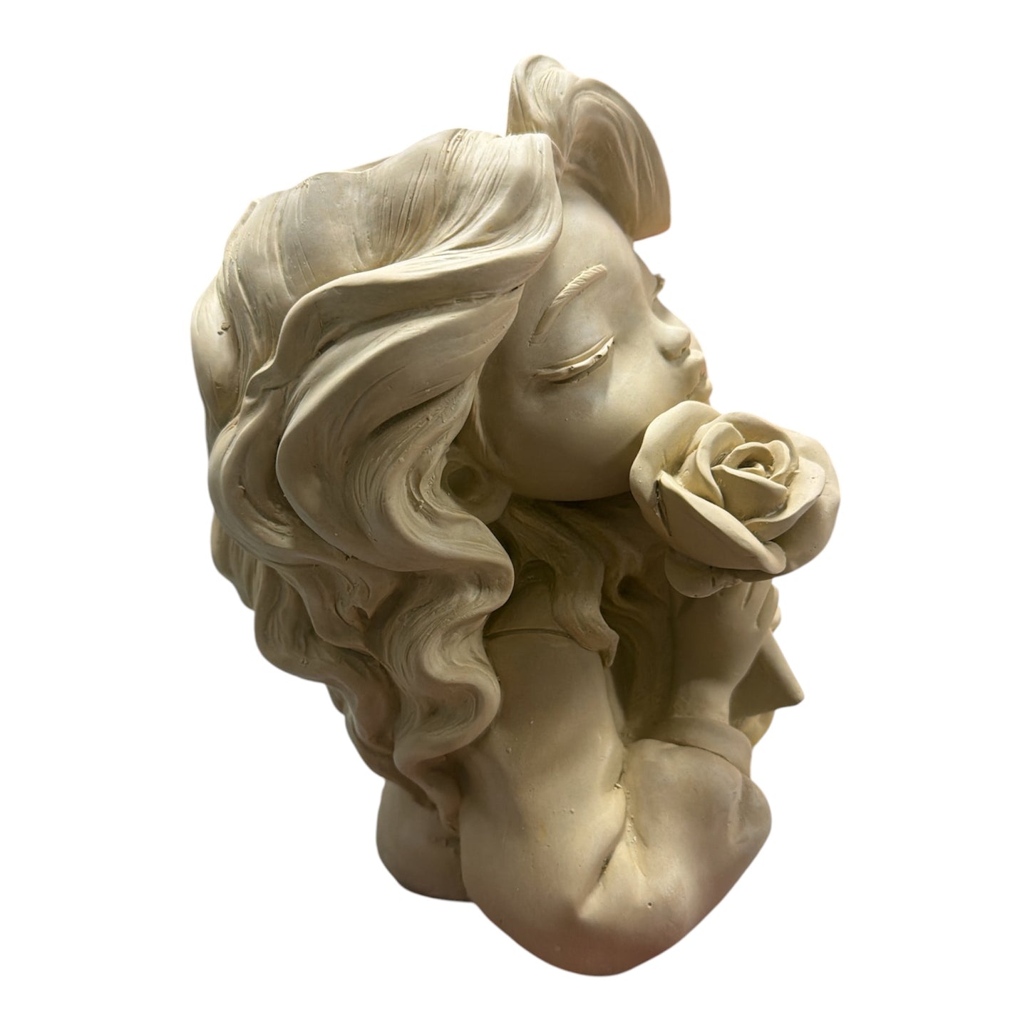 Maceta niña rosas 21 x 16 cm