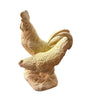 Gallo con gallina. 30cm alto x  15 cm ancho