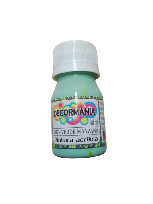 Pintura acrílica Verde Manzana (207)
