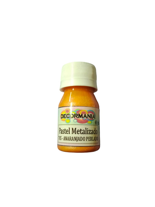 Pintura metalizada pastel Anaranjado perlado (705)
