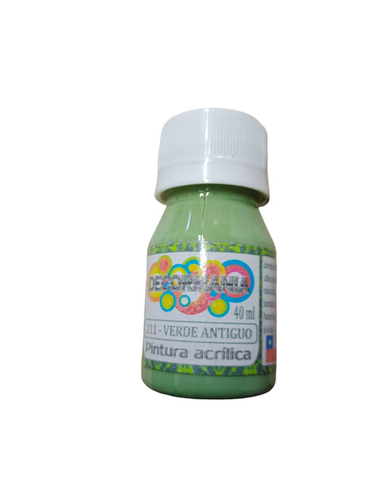 Pintura acrílica Verde Antiguo (211)
