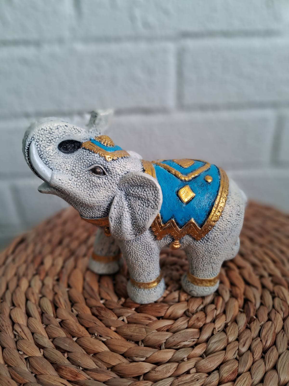 Elefante abundancia turquesa