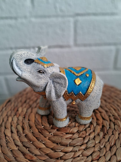 Elefante abundancia turquesa