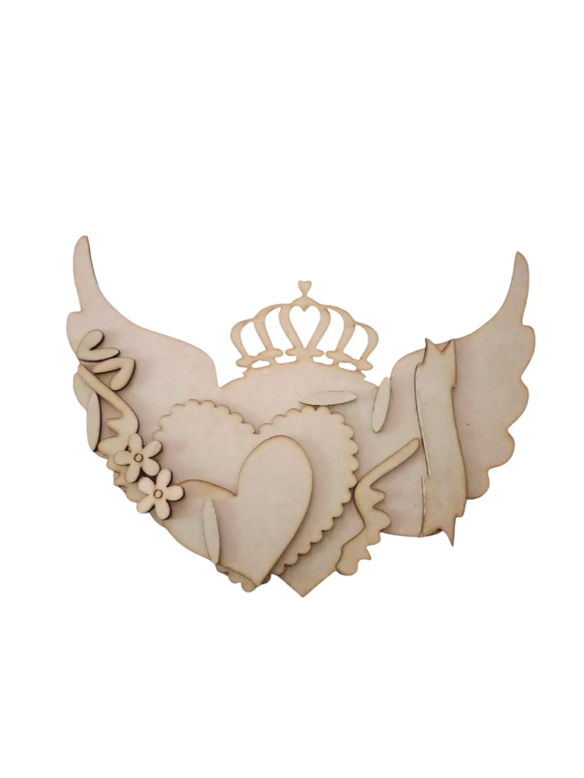 Corazón armable de madera (Mdf)