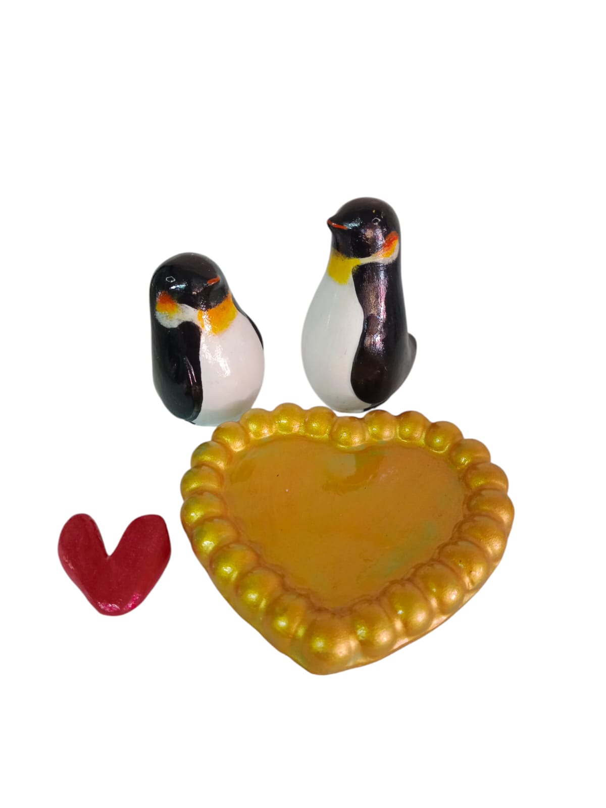 Set pingüinos enamorados