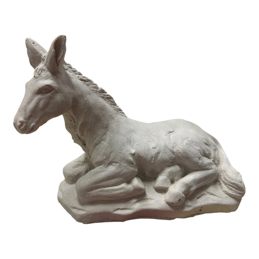Burro pesebre 20x14 cm