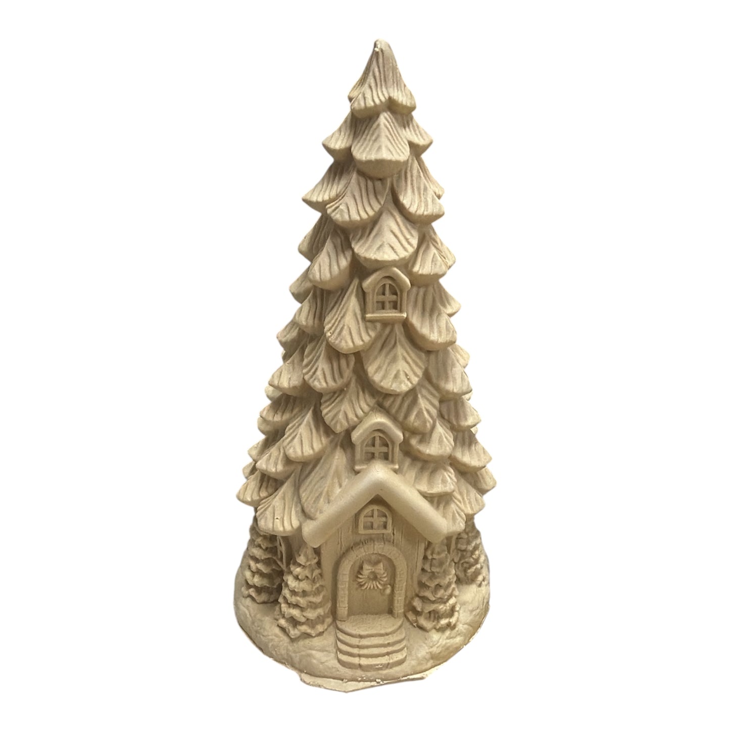 Casa pino navidad 12 x 6 cm