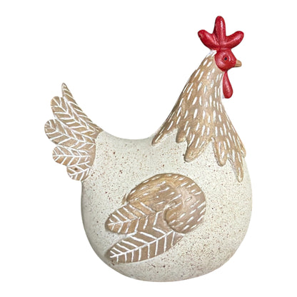 Gallina decorativa 16 x 12 cm