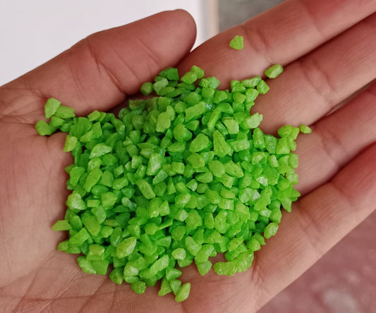 Cuarzo pigmentado arroz verde