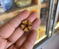 Mini flor de madera