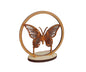 Mariposa con base de madera (MDF)