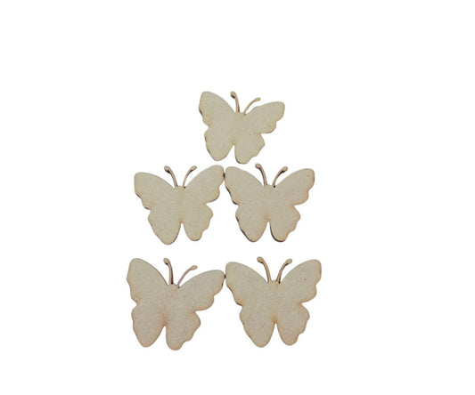 Mariposa madera para pintar (MDF)