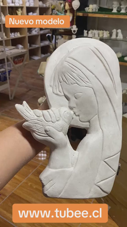 Niña con pajarito (728)