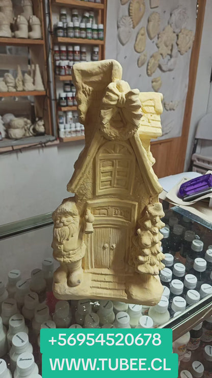 Casa navidad xl 38 cm alto