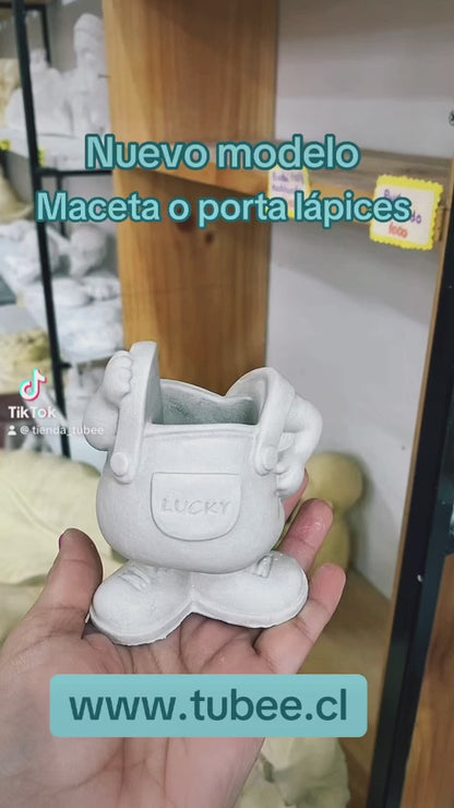 Maceta o porta lápices Lucky (684)