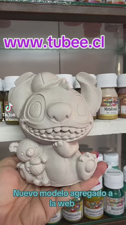 Stitch con osito