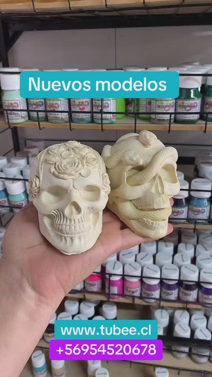 Calavera rosas (712)