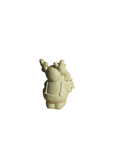 Reno de navidad 9 cm alto x 6 cm ancho (1004)