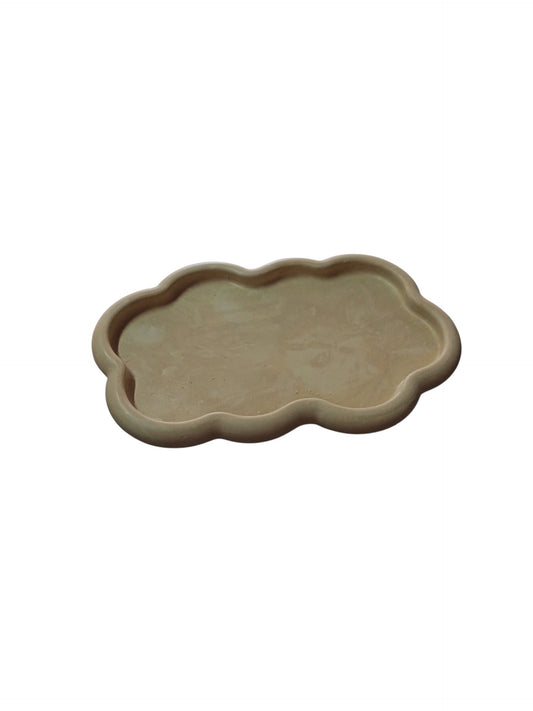 Plato decorativo nube