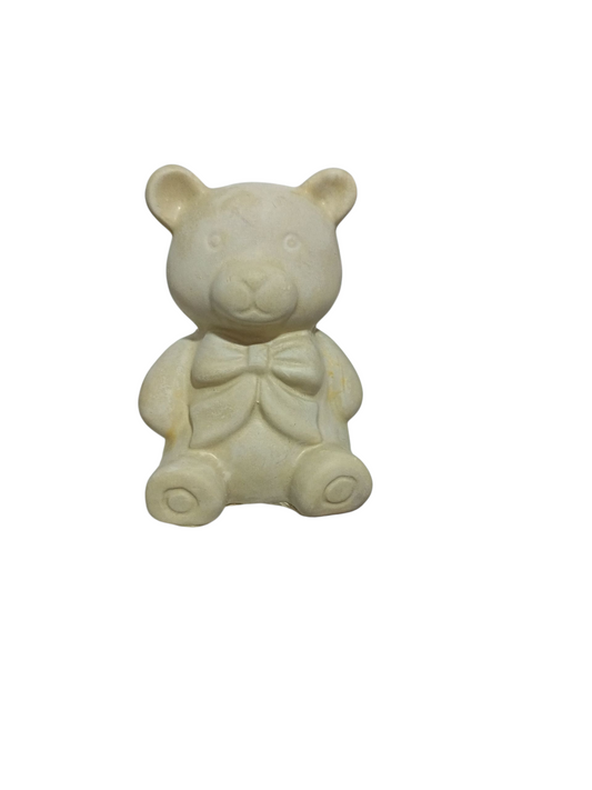 Oso con cinta 13 cm alto x 9 cm ancho