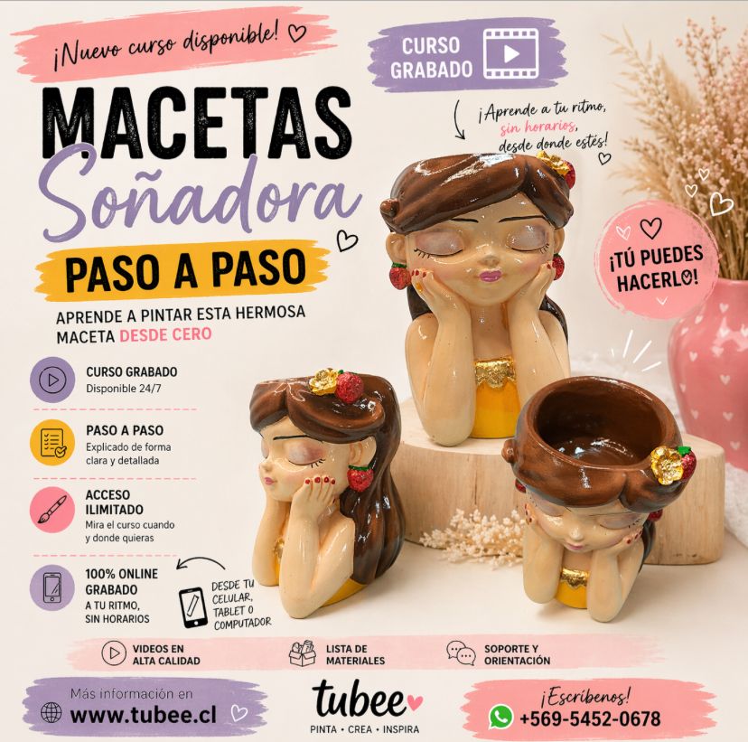 Maceta soñadora modelo frutilla
