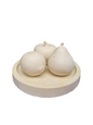 Set 3 frutas 10 cm alto  x 19 cm ancho