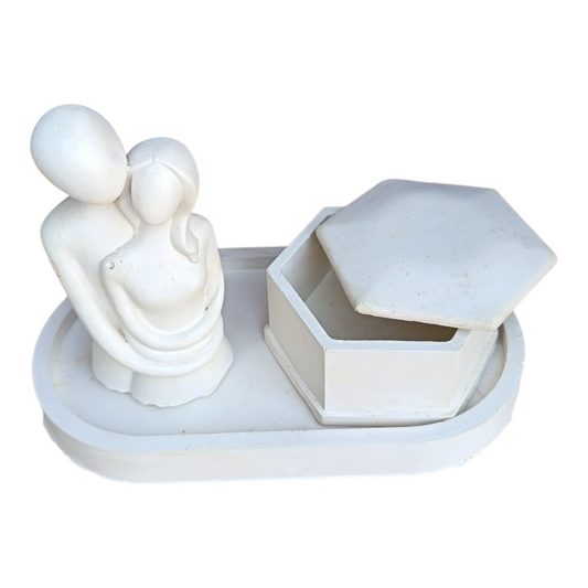 Set enamorados con cofre