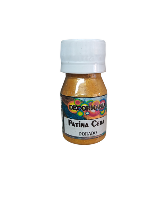 Pátina cera dorado