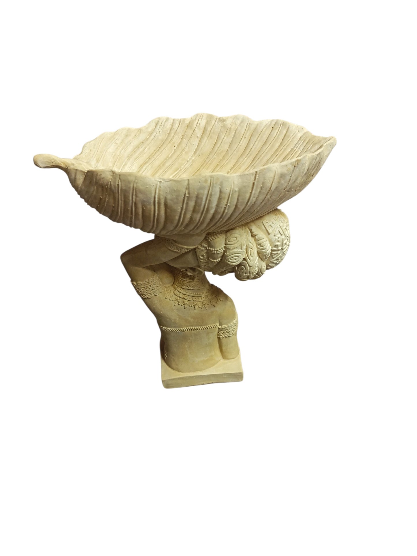 Africana con hoja 28 cm alto