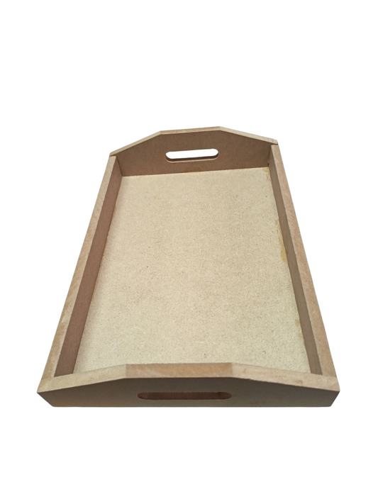 Bandeja de madera 33 cm largo x 22 cm ancho