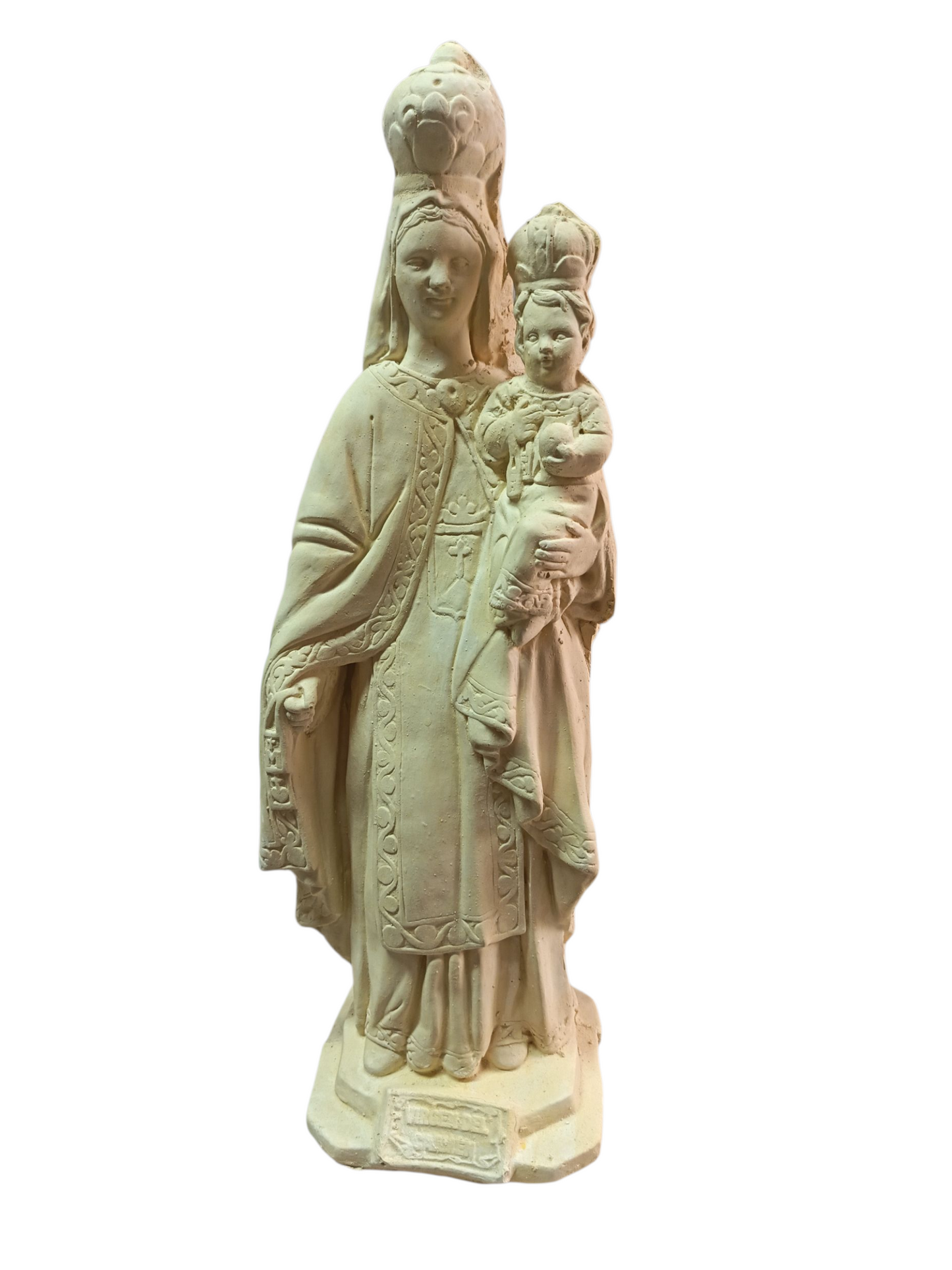 Virgen del Carmen 48 cm alto  x 15cm ancho