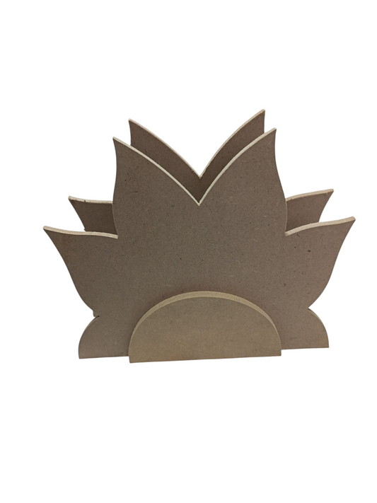 Servilletero girasol 15 cm alto x 17,5 cm
