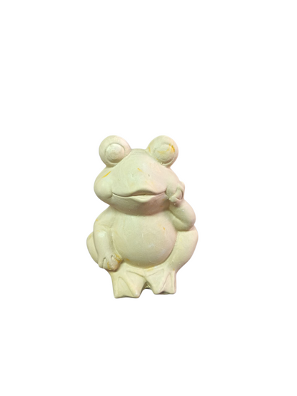 Rana pensante 15 cm alto x 11 cm ancho