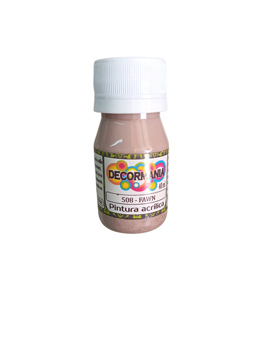 Pintura acrílica fawn (508)
