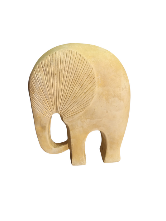Elefante abstracto 26 alto x 20 ancho