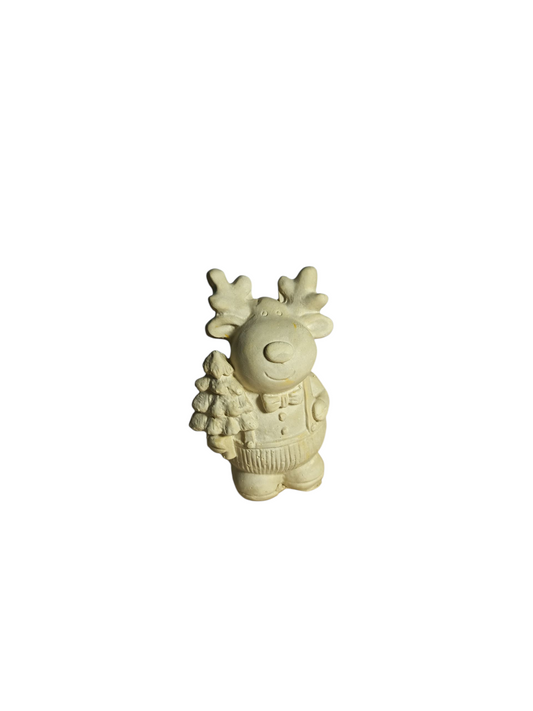 Reno de navidad 9 cm alto x 6 cm ancho (1004)
