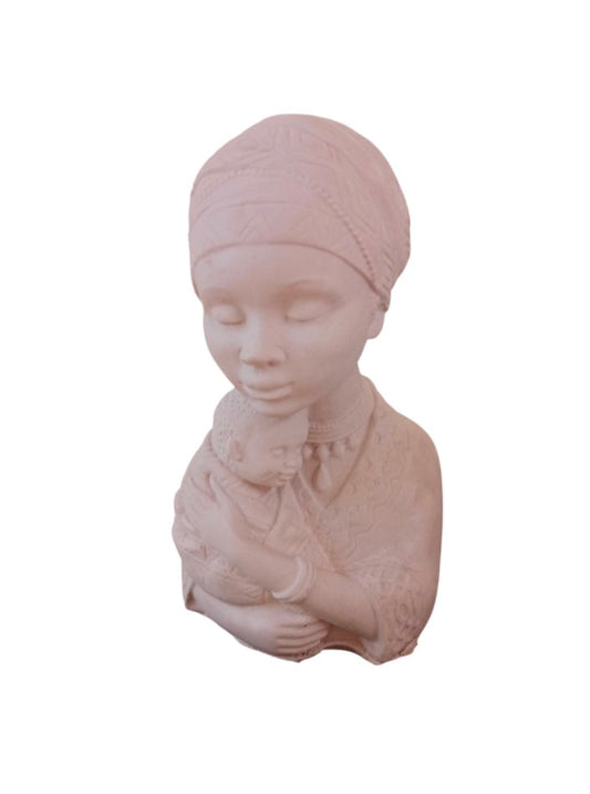 Africana con hijo pequeña (689)
