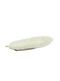 Pluma decorativa 23 cm largo x 7,5 cm ancho.