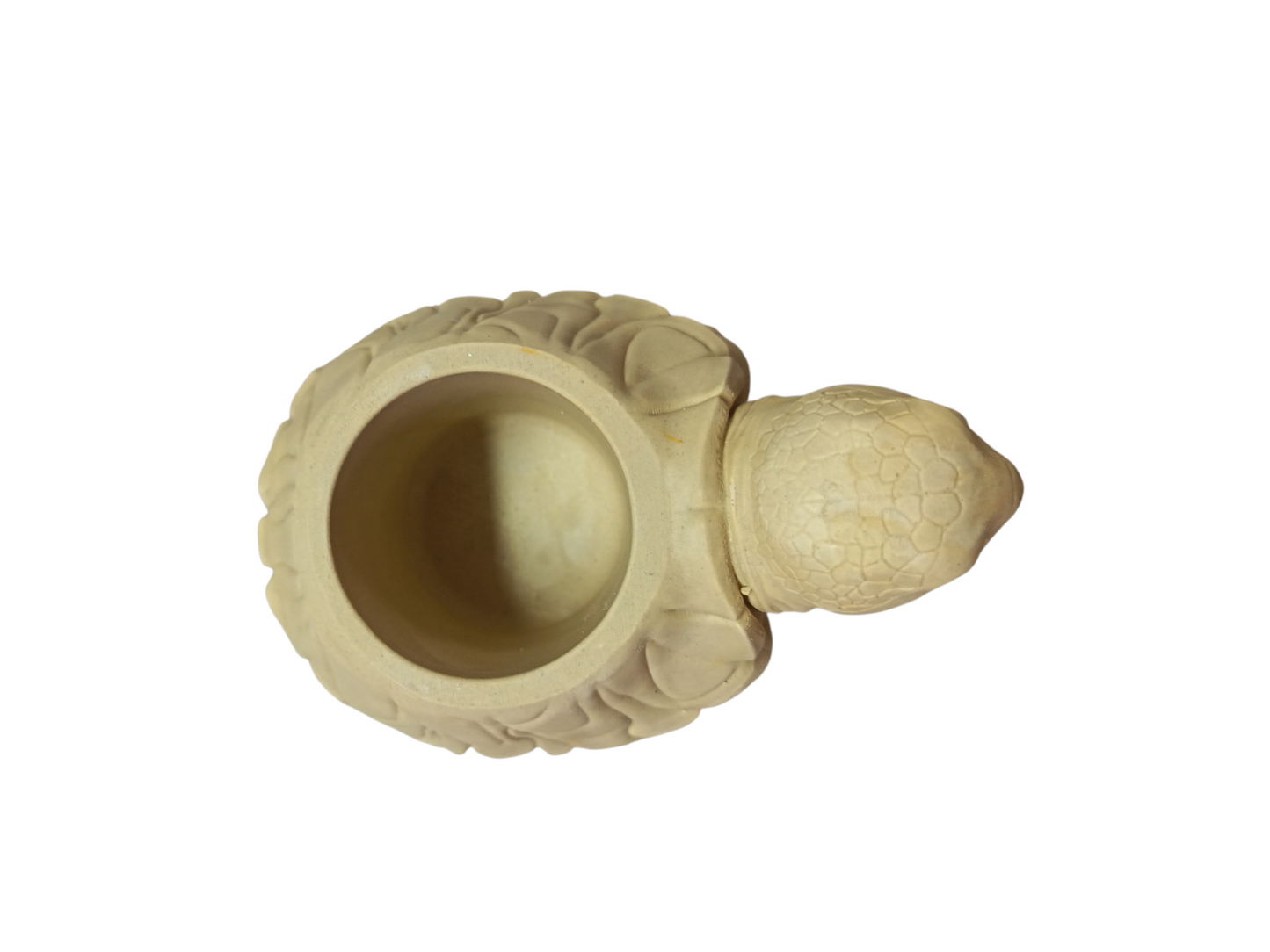 Tortuga maceta (483)  6cm alto x 14 cm ancho