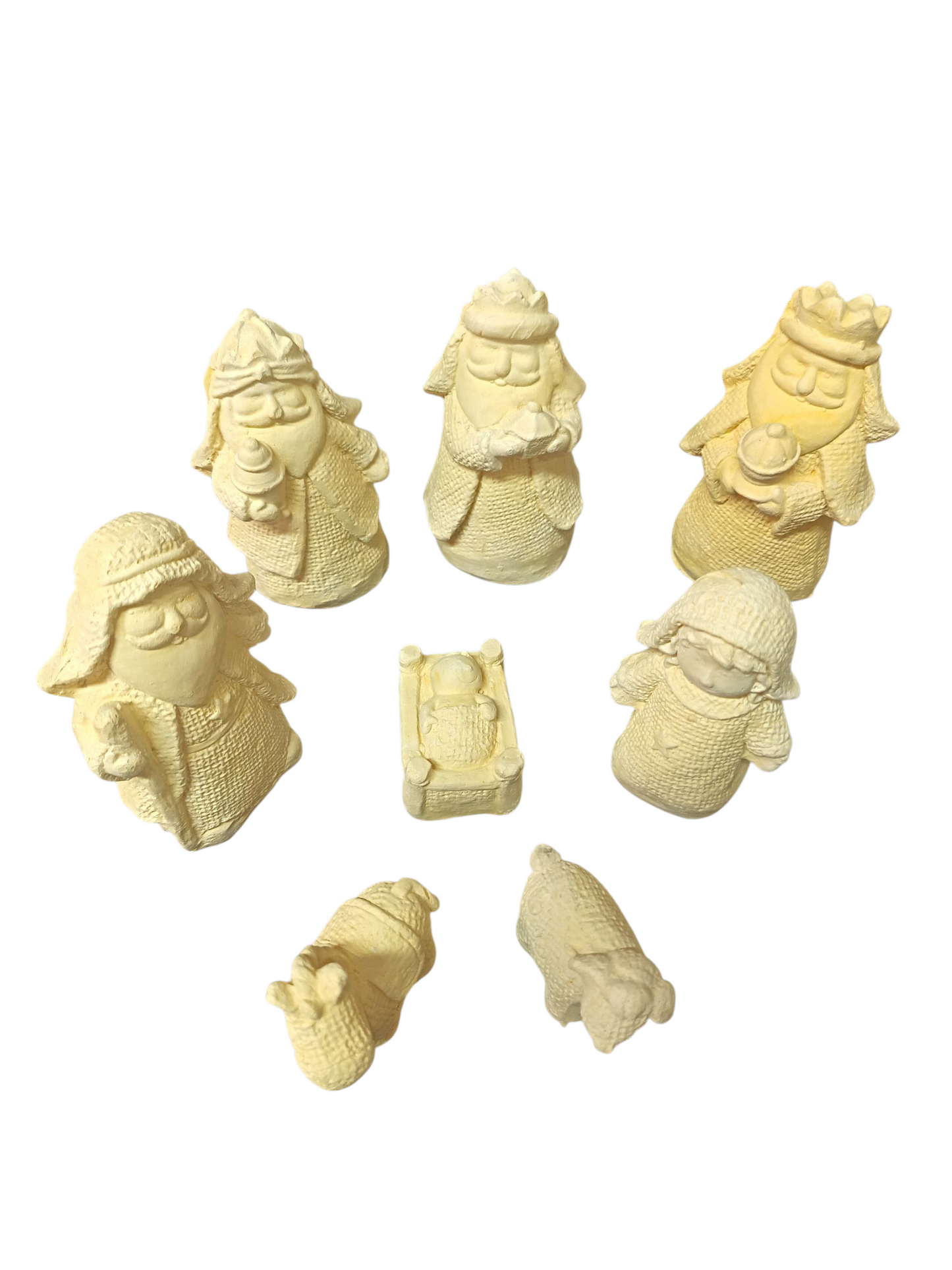 Pesebre 11 x 6 cm (8 piezas)