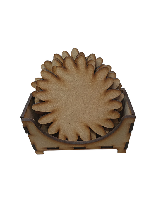 Posa vaso 10 cm ancho 5,5 alto. (caja) posa 9 cm diámetro.