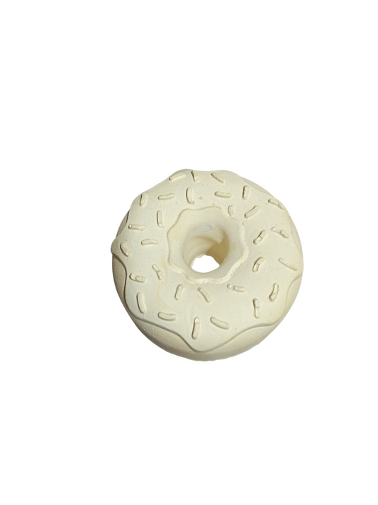 Dona glaseado y chispas 7x3