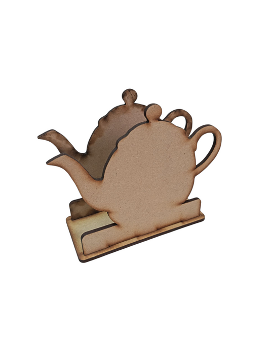 Servilletero tetera 11 cm alto x 13,5 cm ancho