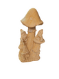 Duendes en hongo 40 cm alto
