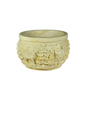 Maceta o porta velas navidad 5 cm alto x 7,5 cm ancho (1003)