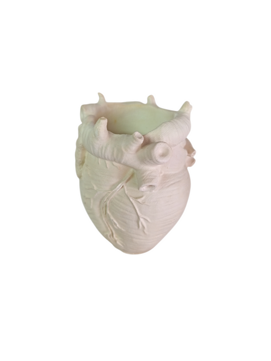 Corazón maceta  (8cm alto x 8cm ancho)